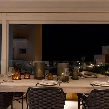 Palm - Incredible With 5 Rooms, Amazing Sea View And Private Pool Villa