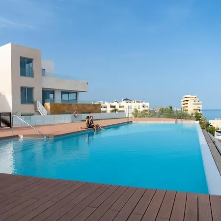 Palm - Incredible With 5 Rooms, Amazing Sea View And Private Pool 别墅 *