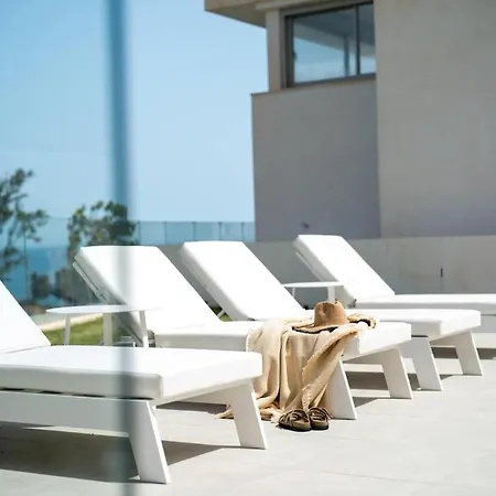 Βίλα Palm - Incredible With 5 Rooms, Amazing Sea View And Private Pool *