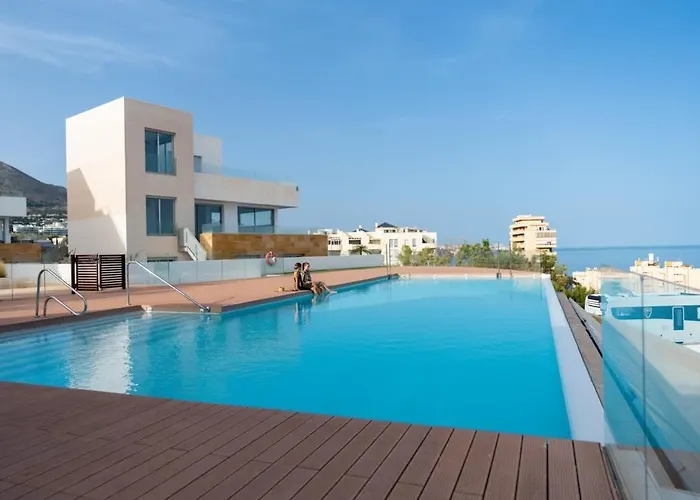 Palm - Incredible With 5 Rooms, Amazing Sea View And Private Pool 别墅 *