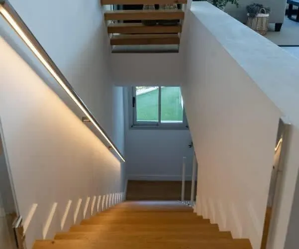 Palm - Incredible With 5 Rooms, Amazing Sea View And Private Pool 别墅 丰希罗拉