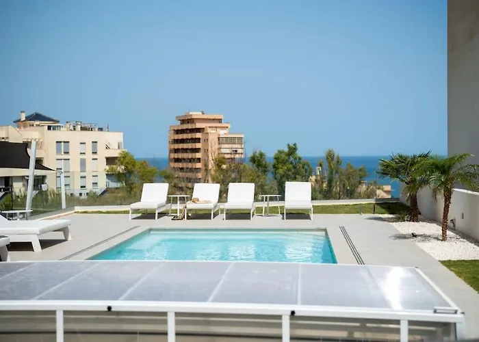 Palm - Incredible With 5 Rooms, Amazing Sea View And Private Pool *
