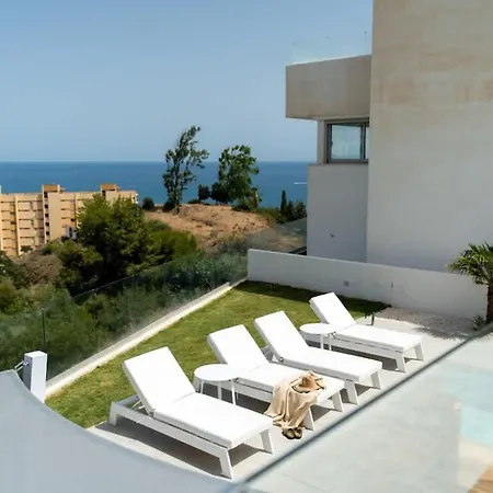 Palm - Incredible With 5 Rooms, Amazing Sea View And Private Pool * 푸엔히롤라