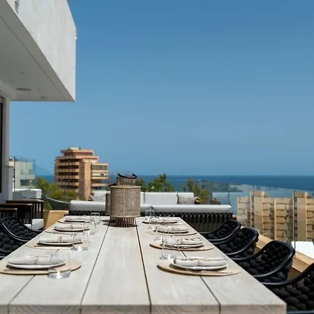 Palm - Incredible With 5 Rooms, Amazing Sea View And Private Pool 빌라 *